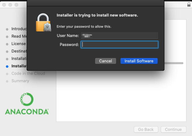 conda-macos-password