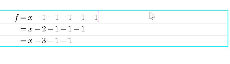 Multi-line Numbering 2